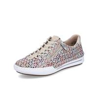 Rieker Sneaker basse da donna L7255, con inserto sciolto, Multi 90, 38 EU