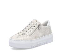 Rieker Sneaker basse da donna M1953, scarpe basse, Bianco 60, 36 EU