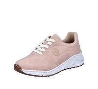 Rieker Sneaker Basse da Donna M4903, con Inserto Sciolto, Colore: Rosa., 37 EU