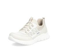 Rieker Sneaker basse da donna M5358, con inserto sciolto, Beige 60, 43 EU