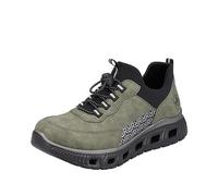 Rieker Sneaker Basse da Donna M6058, Scarpe Basse, Verde Kombi, 41 EU