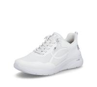 Rieker Sneaker basse da donna M8551, con inserto sciolto, bianco 80., 38 EU