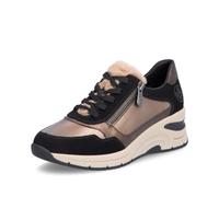 Rieker Sneaker basse da donna N9301, con inserto sciolto, Beige Combi 90, 41 EU