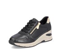 Rieker Sneaker basse da donna N9301, con inserto sciolto, Nero 00., 38 EU