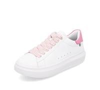 Rieker Sneaker basse da donna W1201, con inserto sciolto, Bianco 82, 40 EU