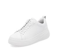Rieker Sneaker Basse da Donna W2301, con Inserto Sciolto, Bianco 80., 37 EU