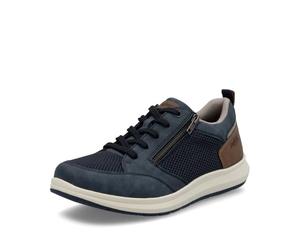 Rieker Sneaker basse da uomo 16901, con inserto sciolto, Blu 14., 46 EU Larga