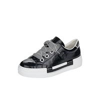 Rieker Sneaker da Donna N49A2, Scarpe Basse con Lacci, Nero 00., 35 EU
