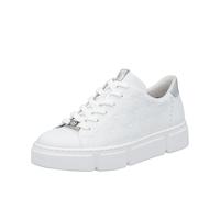 Rieker Sneaker da Donna N5904, Bianco, 40 EU