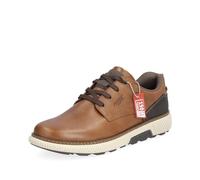 Rieker Sneaker da uomo B3313, scarpe con lacci, inserto allentato, marrone 24., 43 EU Larga
