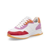 Rieker Sneaker Donna Scarpe da Ginnastica Basse Bianco Colorato W1308