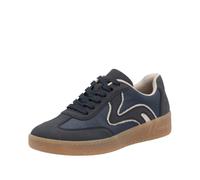 Rieker Sneaker Low Bianco, Blu Royal, 36 EU