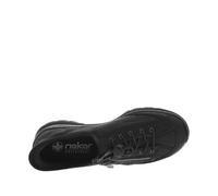 Rieker - Sneakers Running Nere con tacco a zeppa basso e lacci elastici rotondi