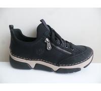 Rieker Sneakers Sneakers Donna Scarpe Mezza Sole Nere 45973