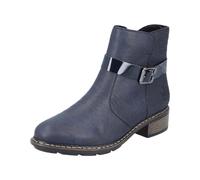 Rieker Stiefelette, Stivali Corti Donna, Blu, 38 EU