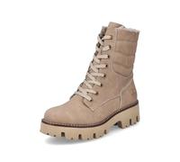 Rieker Stivaletti da donna Combat Boots Y3330, Beige 20, 40 EU