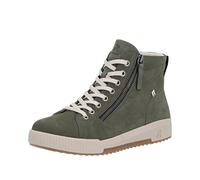 Rieker Stivaletti In Pelle Da Donna Con Cerniera E Lacci Leggeri W0164