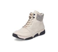 Rieker Stivaletto stringato crema / nero Donna Rieker 42 crema / nero