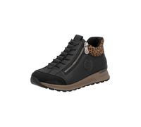 Rieker Stivaletto stringato marrone / broccato / nero Donna - PROMO - Scarpe - Stivaletti - Stivaletti stringati Rieker 39