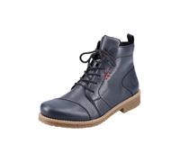 Rieker Stivaletto stringato navy / rosso carminio Donna Rieker 37