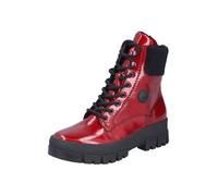 Rieker Stivaletto stringato rosso / nero Donna Rieker 40