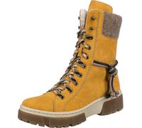 Rieker Stivaletto stringato zafferano / greige Donna Rieker 37 zafferano / greige