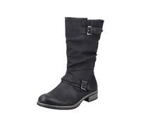 Rieker 98860, Stivali alla Moda Donna, Nero, 39 EU