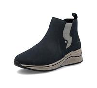 Rieker Stivali Chelsea N9561 da donna, blu, 38 EU, Blu, 38 EU