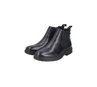 Rieker Stivali Chelsea Uomo In Pelle 33484-00 Foderati Anfibi Nero