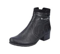 Rieker Stivali corti da donna 78660, Nero, 38 EU