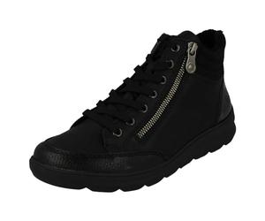 Rieker Stivali corti da donna Z0040, Nero, 39 EU