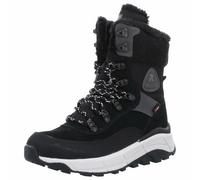 Rieker W0066, Stivali Corti Donna, Nero, 40 EU