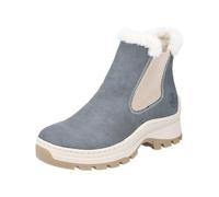Rieker Stivali da donna X9352Chelsea, Blu, 42 EU