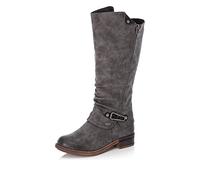 Rieker donna Stivali 94652, signora Stivali invernali,idrorepellente,riekerTEX,foderato,caldo,impermeabile,stivali invernali,grigio (grau / 45),36 EU / 3.5 UK