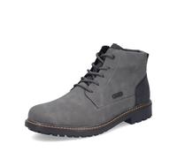 Rieker Stivali invernali da uomo F4603, stivali da uomo, impermeabili, riekerTEX, Grigio 45, 46 EU
