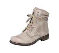 Rieker Stivali stringati da donna 71218, stivaletti da donna, beige., 41 EU