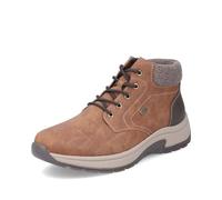 Rieker Stivali stringati da uomo 11030, stivali da uomo, inserti sciolti, idrorepellenti, riekerTEX, Marrone 25., 43 EU Larga