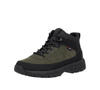 Rieker U1670, Stivali Stringati Uomo, Verde, 41 EU