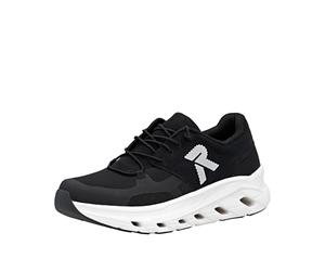 Rieker U3500, Sneaker Low Uomo, Nero, 42 EU