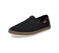 Rieker Uomini Slipper Nero Combinato