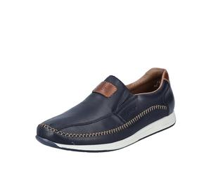 Rieker Uomo 11962 Mocassino, Blu, 41 EU