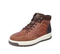 Rieker Uomo 38544 Stivali stringati, marrone 24., 44 EU Weit