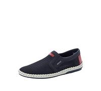Rieker Uomo B4554Slipper, Blu, 45 EU