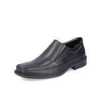 Rieker Uomo Mocassini B0873, Uomini Pantofole,Scarpe Business,Ufficio,Scarpe da College,Pantofola,Scarpe Basse,Nero (Schwarz / 00),45 EU / 10.5 UK