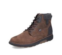 Rieker Uomo Stivaletti B3343, da Cavaliere Stivaletti con lacci,Soletta rimovibile,Repellente,riekerTEX, Marrone 26, 44 EU Ancho