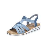 Rieker V0678, Sandali con Zeppa Donna