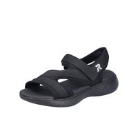 Rieker V2166, Sandali da Trekking Donna, Nero, 37 EU