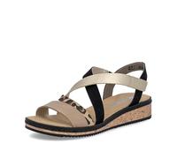 Rieker V3663 Sandali Donna, Numero:39 EU, Colore:Beige