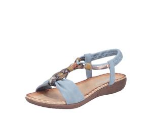 Rieker V7568 - Infradito da donna, 40 EU, colore: Blu
