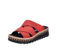 Rieker V7970, Ciabatte Donna, Colore: Rosso, 41 EU